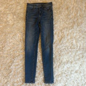American Eagle Next Level Stretch Medium Wash Skinny Jean